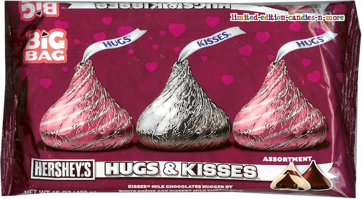 Bag Hersheys DARK CHOCOLATE w/ ALMONDS Nuggets Candy  